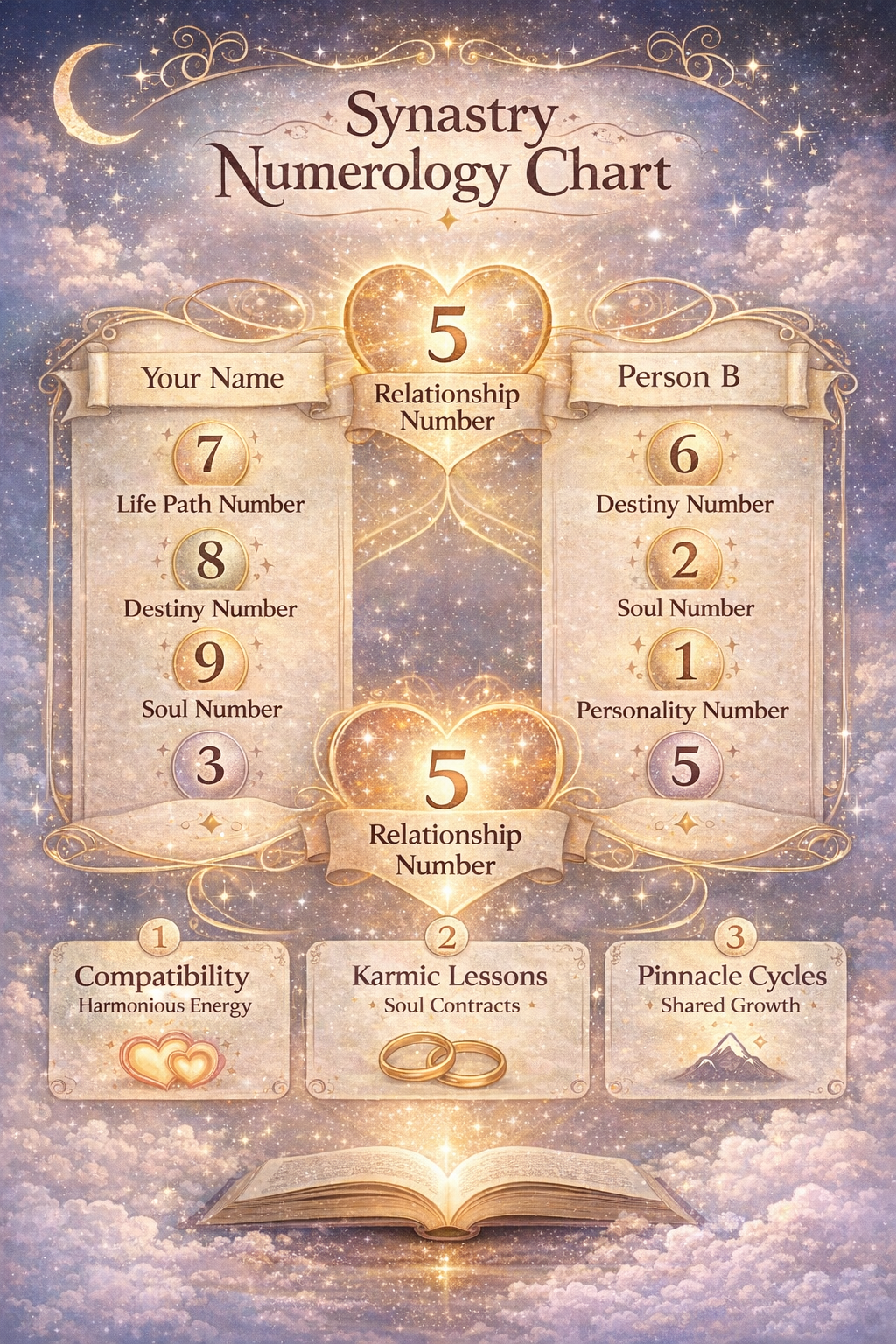 Synastry Numerology Chart